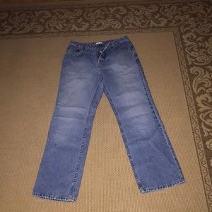 Button fly jeans